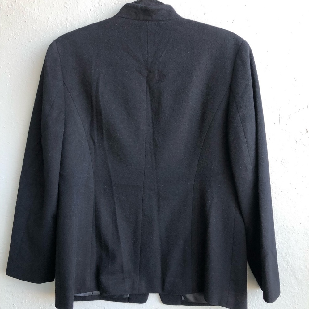 Talbots Woman’s Pure Cashmere Jacket Size Petite Size 8 Black - Picture 6 of 6